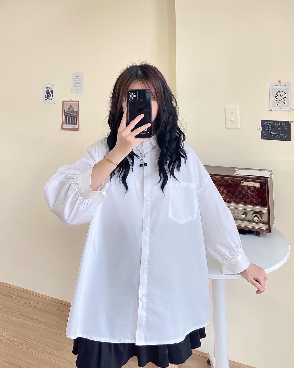 Áo sơ mi phối tay phồng cá tính ĐẸP giá TỐT giảm 30 Zanadocom #43 Áo sơ mi phối tay phồng cá tính ĐẸP giá TỐT giảm 30 Zanadocom